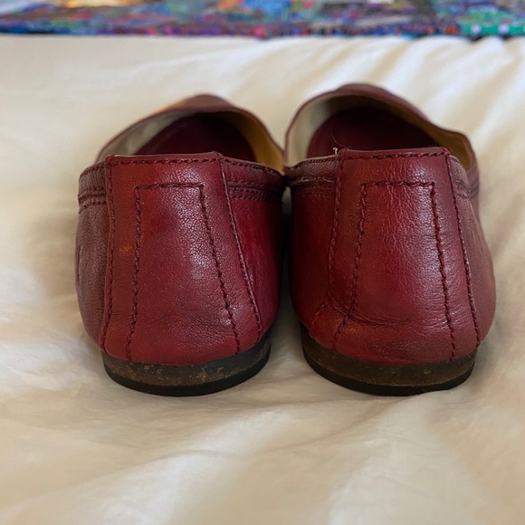 Frye Carson Flat Burnt Red size 8 - Picture 5 of 9